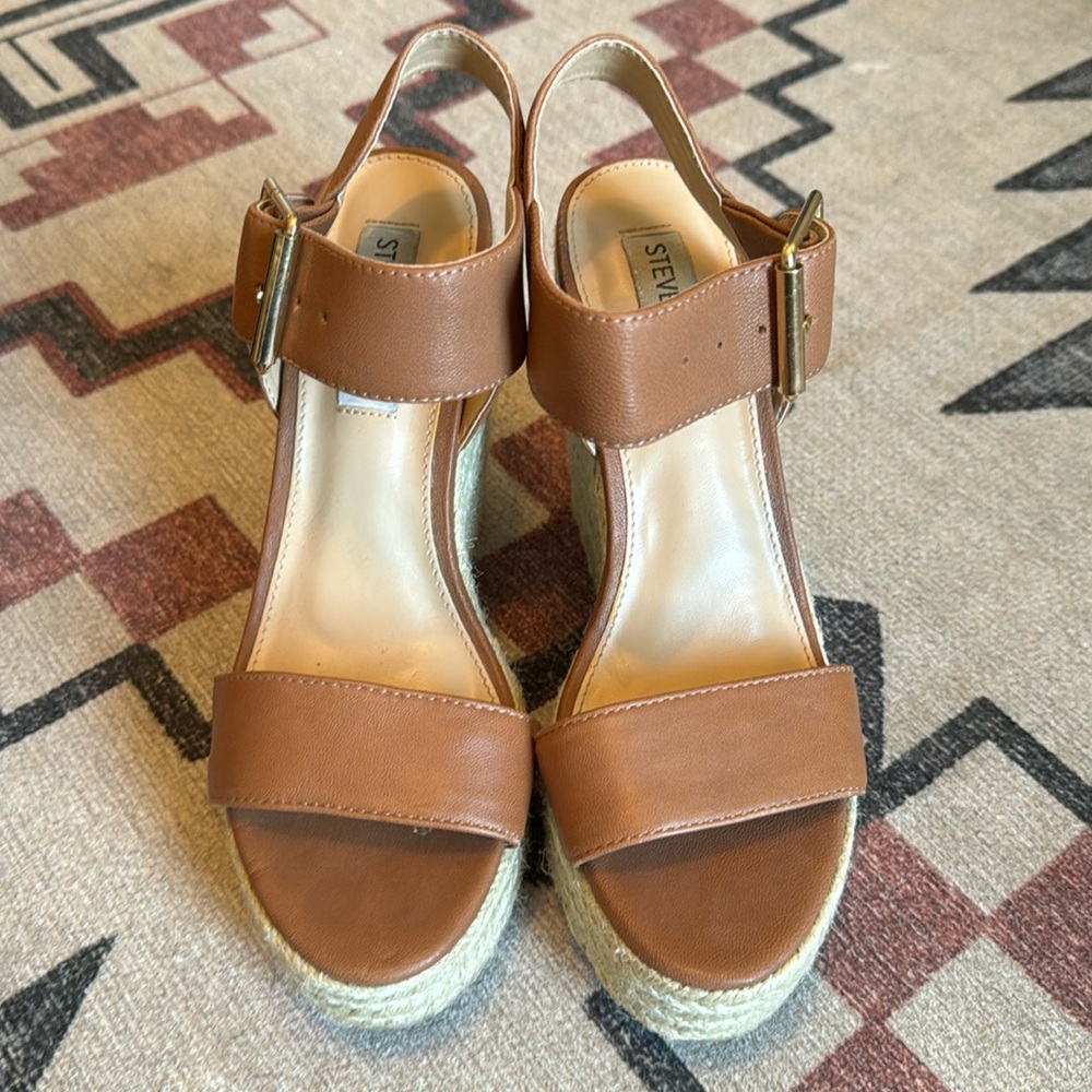 Steve Madden Buckled Wedges